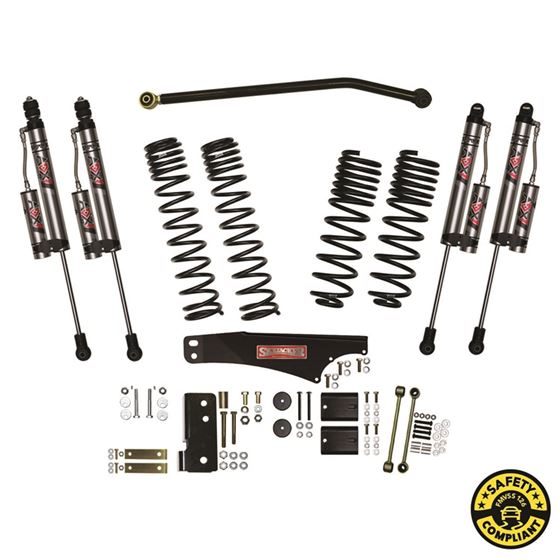 4 Inch Suspension Lift System With ADX 2.0 Remote Reservoir Shocks 1