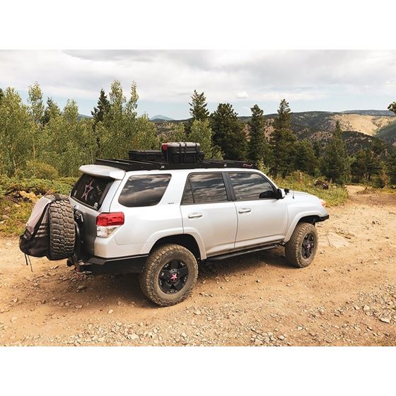 1021 4Runner Premium Roof Rack No Light Bar No Switch Cut Outs Only Cali Raised LED 1