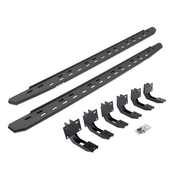RB30 Slim Line Running Boards with Mounting Bracket Kit (69630687ST) 1