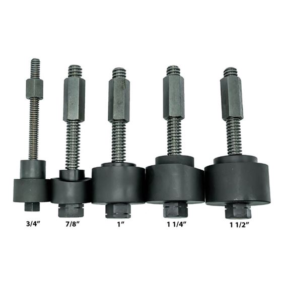 Master Uniball Set W/ .750 .875 1.0 1.250 and 1.500 Inch Tools Plus 1-.500 and .750 Inch Screw 3