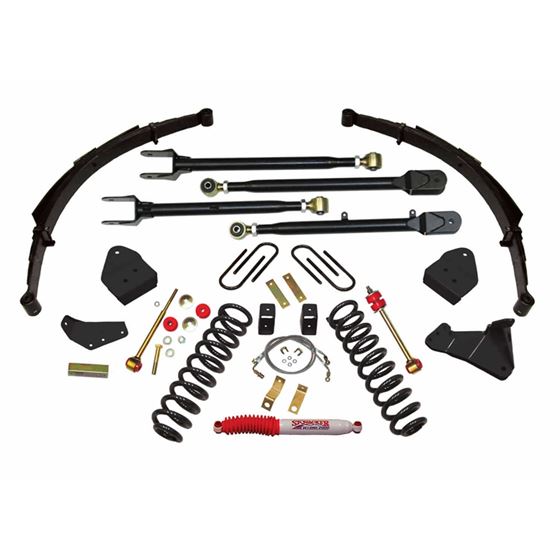 Lift Kit 6 Inch Lift System with Variable Rate Coil Springs 0507 Ford F250 Super Duty Skyjacker 1