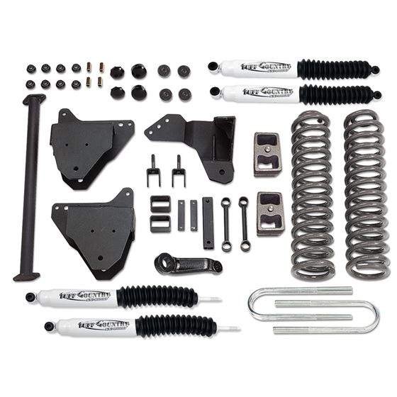5 Inch Lift Kit 0507 Ford F250F350 Super Duty with Replacement Radius Arm Drop Brackets and SX8000 S