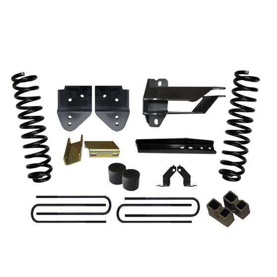 Lift Kit 4 Inch Lift 1719 Ford F250 Super Duty Includes Front Coil Springs Track BarRadius ArmSteeri