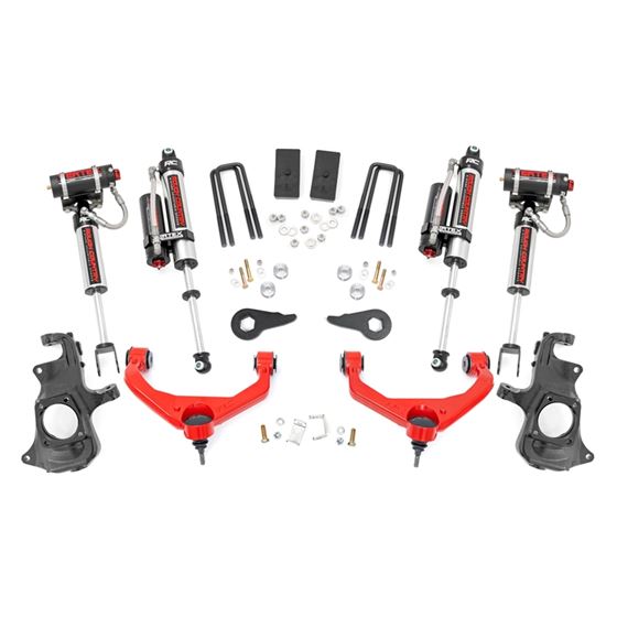 3.5 Inch Lift Kit Knuckle Vertex Chevy/GMC 2500HD/3500HD (11-19) (95750RED) 1