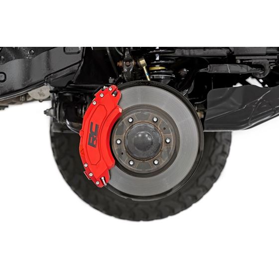 Caliper Covers - Front and Rear - Red - Ford Bronco 4WD (2021-2023) (71151)