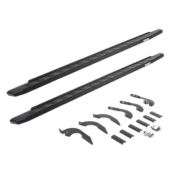 RB30 Running Boards with Mounting Bracket Kit - Double Cab Only (69643280T) 1