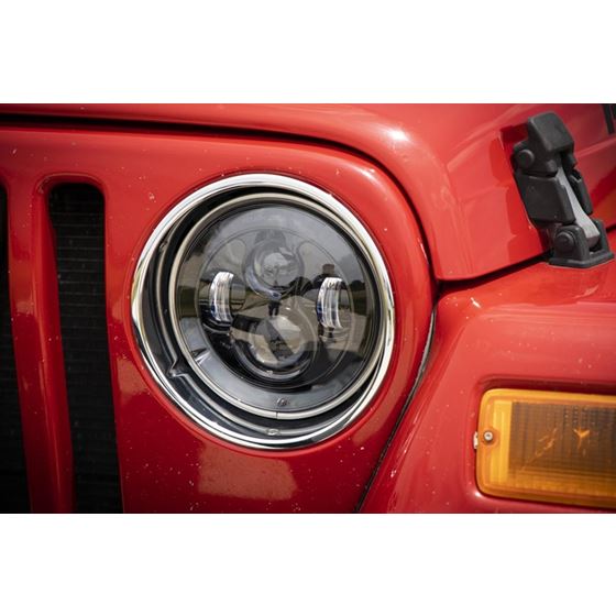 7 Inch LED Headlights DOT Approved Jeep Wrangler JK/Wrangler TJ/Wrangler Unlimited 4WD (RCH5000) 3