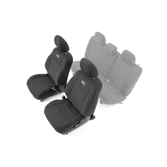 Seat Covers Front Double Cab Toyota Tacoma 2WD/4WD (2016-2023) (91030) 1