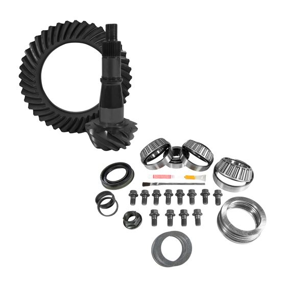 9.5" GM 3.73 Rear Ring and Pinion Install Kit Axle Bearings and Seals 1