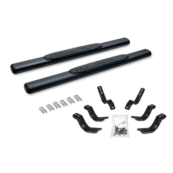 Go Rhino 4&quot; OE Xtreme SideSteps Kit - 52&quot; Long Textured Black + Mounting Brackets