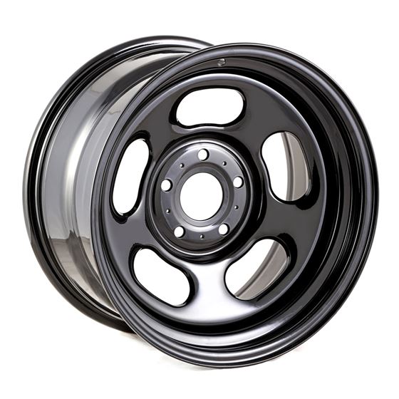 Black Steel Wheel 17x9; 07-21 Jeep JK/JL/JT
