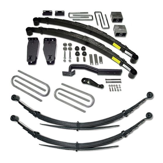 6 Inch Lift Kit 97 Ford F250 Lift Kit with Rear Leaf Springs Fits Vehicles with Diesel V10 or 460 Ga