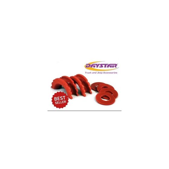 D-Ring Isolator and Washers Red 1