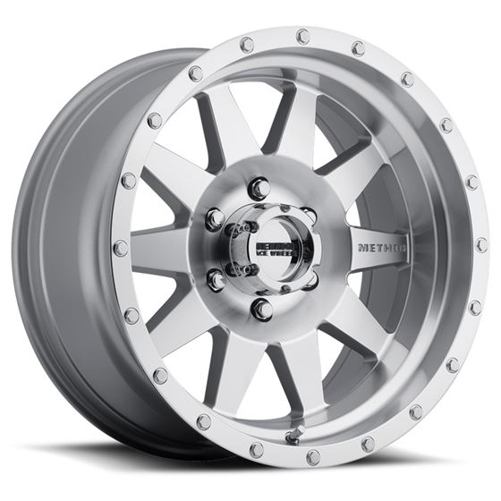 MR301 The Standard 17x8.5 0mm Offset 6x135 94mm Centerbore Machined/Clear Coat 1