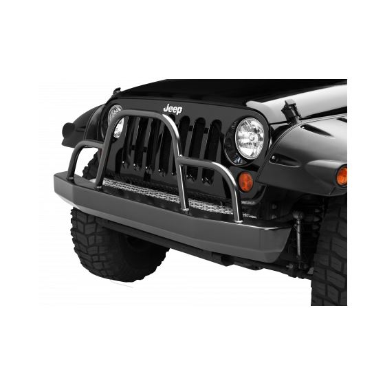 Jeep JK / JKU Rock Crawler Front Winch Bumper w/ Brush Guard 1
