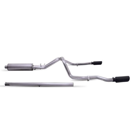 Gibson Performance Exhaust Black Elite Cat-Back Dual Extreme Exhaust System