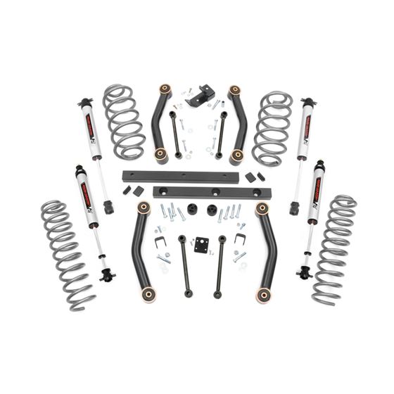 4 Inch Lift Kit V2 Jeep Wrangler TJ 4WD (1997-2002) (90670) 1