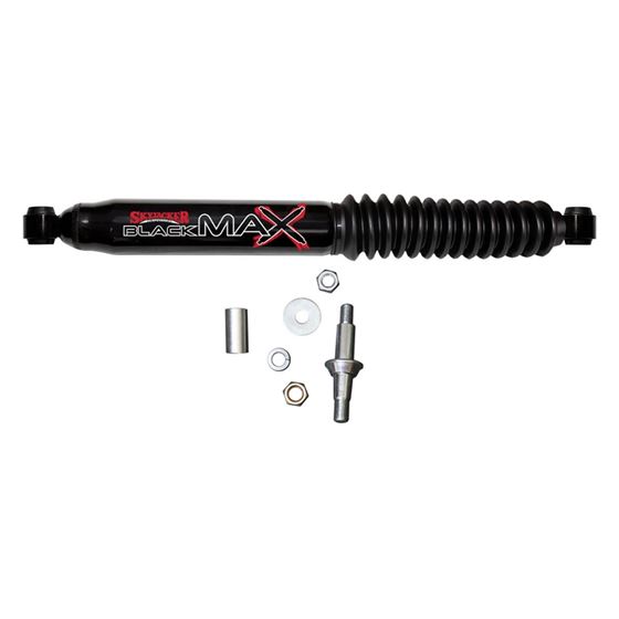 Steering Stabilizer Black  Extended Length 2062 Inch Collapsed Length 1262 Inch Replacement Cylinder