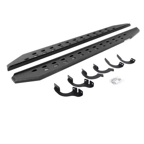69442568ST RB20 Slim Line Running Boards with Mounting Bracket Kit