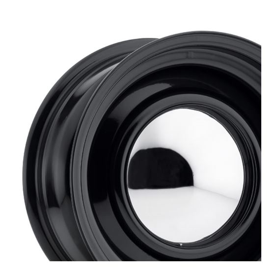 Black Smoothie 15x8 5x4.5/4.75 (4.25&quot;Bs) W/ Cap