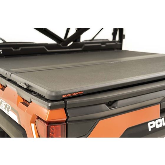 Polaris Hard Folding Bed Cover wTailgate Lock 1820 Ranger 1000XP 1