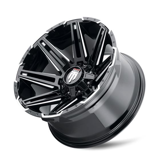 BOOM (AT1903) BLACK/MILLED 18X9 8-180 -12MM 124.2MM (AT1903-8978M-12) 3