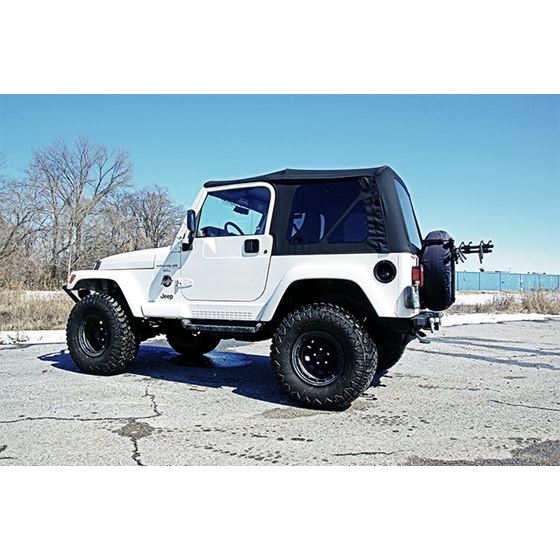 Soft Top Replacement Black Full Doors Jeep Wrangler TJ 4WD (97-06) (RC85020.35) 3