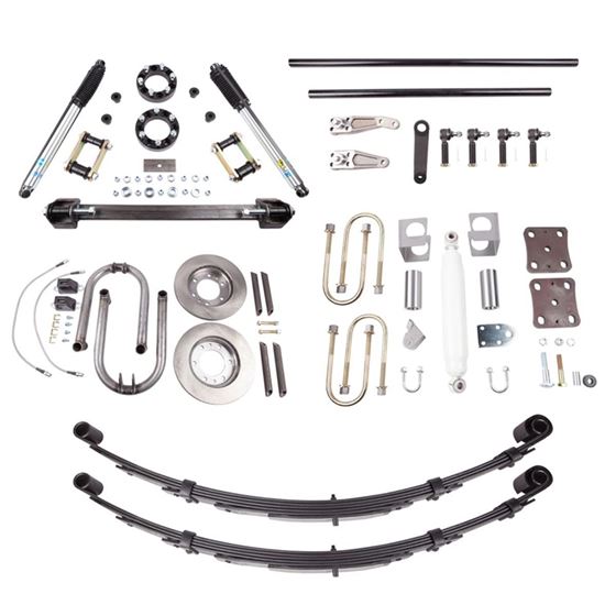 8695 Toyota Solid Axle Swap SAS Kit 40 Inch Front Long Travel Springs 1