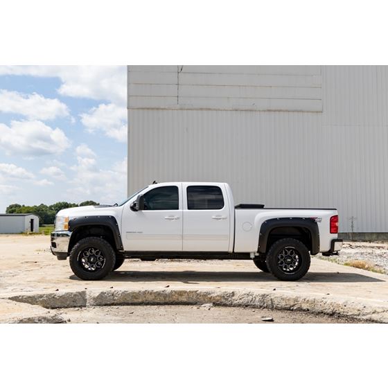 Pocket Fender Flares 6'7" and 8' Bed GAN Silver (F-C10714B-GAN) 3