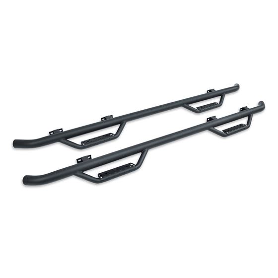 Dominator Classic D2 Steel Side Steps - Textured Black - 68" long - Bars Only 1