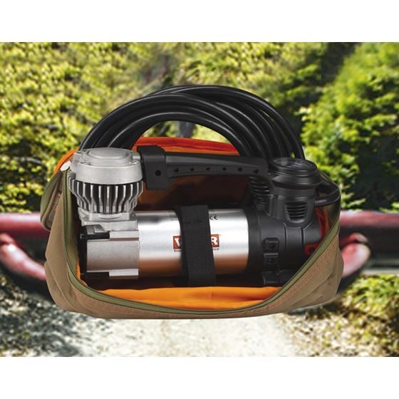 88P SXS Portable Compressor Kit with battery tender and compressor tie down 12V 120PSI 3