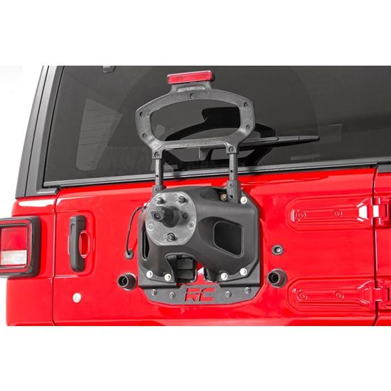 Tire Carrier Relocation Plate No Prox Jeep Wrangler JL (18-24)/Wrangler Unlimited (18-24) (10529) 3