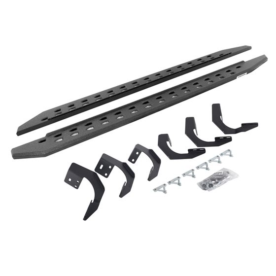 RB20 Slim Line Running Boards with Mounting Bracket Kit (69429980ST) 1