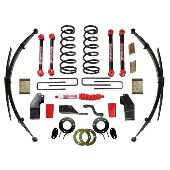 Standard Class 2 Lift Kit 445 Inch Lift 9499 Dodge Ram 35002500 Includes Front Coil Springs Rear Lea