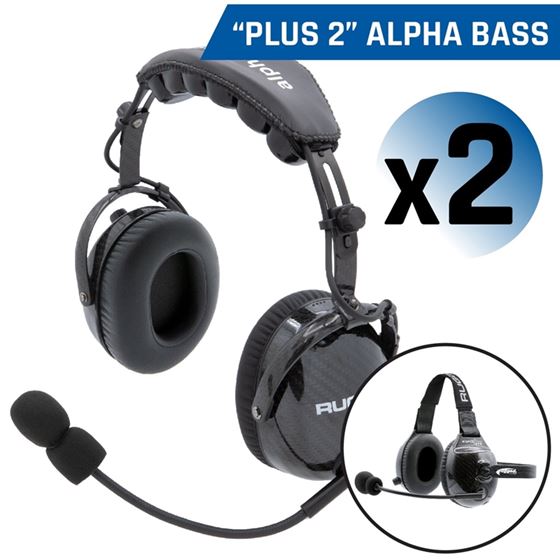 Expand to 4 Place with STX STEREO AlphaBass Carbon Fiber Headsets 1