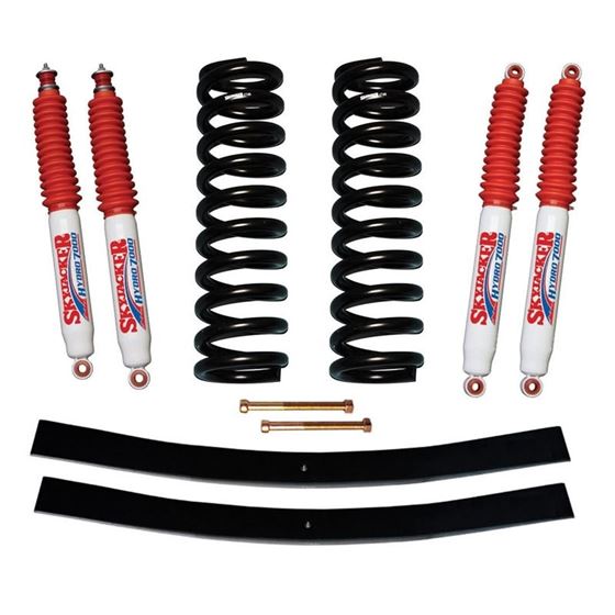 Bronco Suspension Lift Kit 7879 Ford Bronco wShock 4 Inch Lift Incl Front Coil Springs Rear AddALeaf