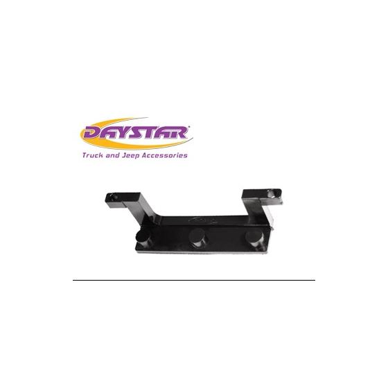 License Plate Bracket for Roller Fairlead Isolator Black 1