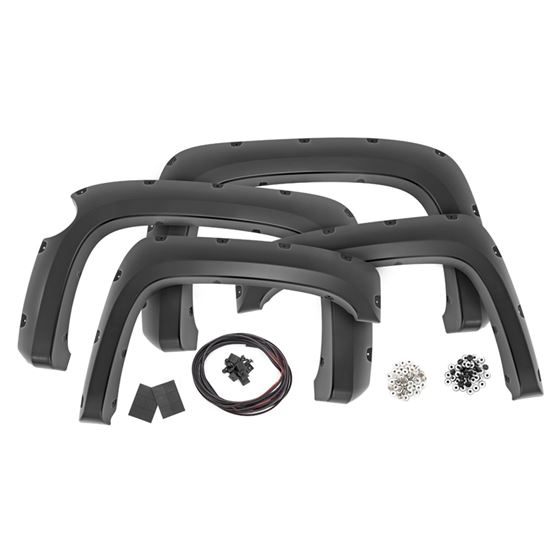 Pocket Fender Flares 5'9" Bed 16 Graystone Chevy Silverado 1500 (07-13) (F-C11612A-16) 1