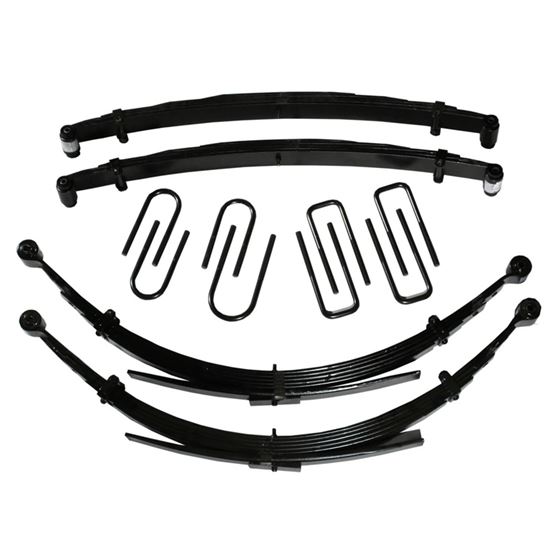 Lift Kit 4 Inch Lift For Use w56 Inch Rear Springs 6972 Chevrolet K10 Pickup Includes FrontRear Leaf
