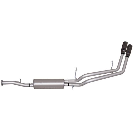 Cat Back Dual Sport Exhaust System Aluminized 1