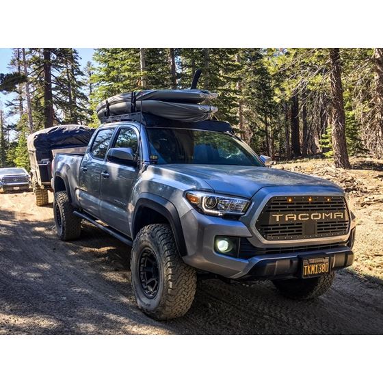 05-21 Tacoma Trail Edition Rock Sliders No Kick Out Powder Coat Double Cab Short Bed (CR2587) 1