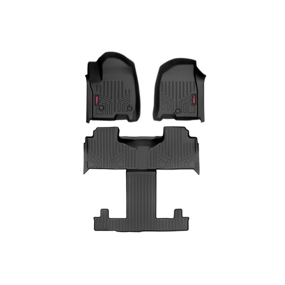 Floor Mats FR and RR FR/RR Bucket Chevy/GMC Tahoe/Yukon 2WD/4WD (21-24) (M-21712) 1