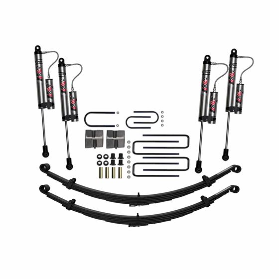 6 In. Suspension Lift Kit With ADX 2.0 Remote Reservoir Shocks (D600BRK-X)