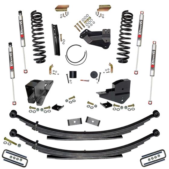 4 in. Lift Kit with Front Coils Rear Leaf Springs /M95 Monotube Shocks. (F23401KS-M) 1