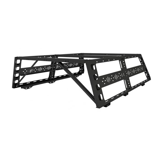 Ford F150 Cab Height Bed Rack 6.5 Foot Bed Length Powdercoat Black 04-Pres F-150 1
