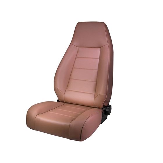High-Back Front Seat Reclinable Tan 76-02 Jeep CJ/Wrangler YJ/TJ 1