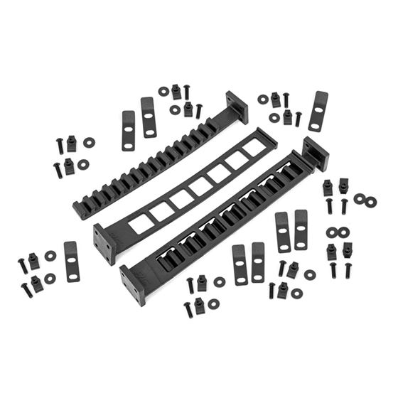 Rubber Molle Panel Clamp Kit Universal Up to 15" 2-Clamp Sets (99066) 1