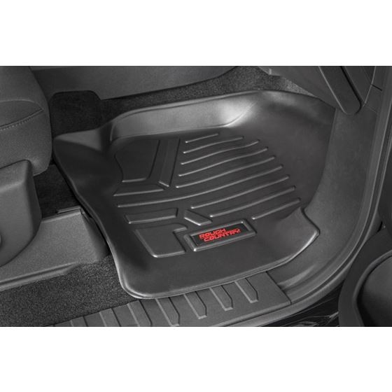 Floor Mats FR and RR FR Buckets Ford F-150 (15-24)/F-150 Lightning (22-24)/Raptor (17-24) (M-51515)