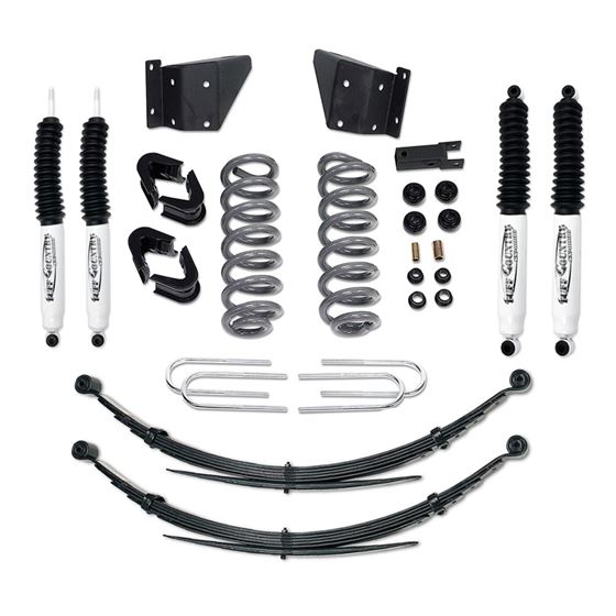 4 Inch Performance Lift Kit 7879 Ford Bronco 4 Inch Performance Lift Kit with Rear Leaf Springs w SX