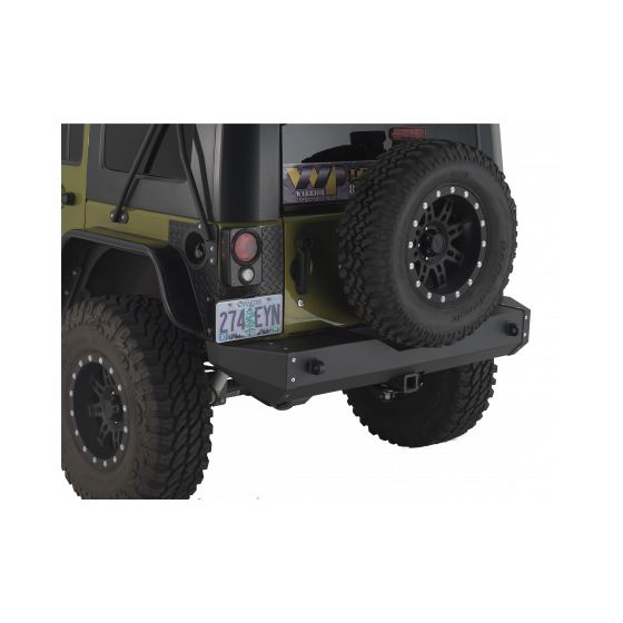 Jeep JK/JKU Rear Rock Crawler Bumper w/ D-Ring Mounts 1